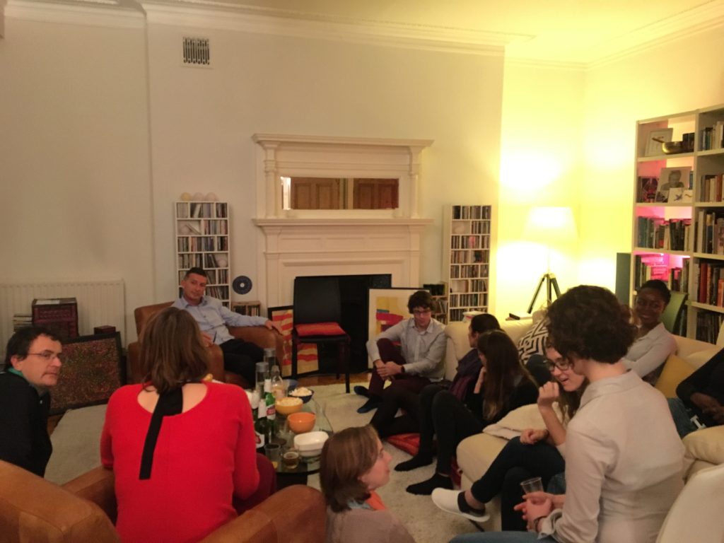 Diner jeunes actifs et etudiants